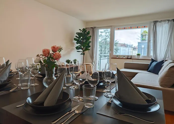 Zentrale Wohnung Fuer Bis Zu 8 Personen